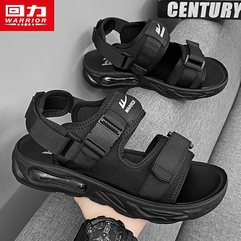 回力凉鞋男款2024新款冬季透气户外沙滩鞋男士外穿运动休闲凉拖鞋