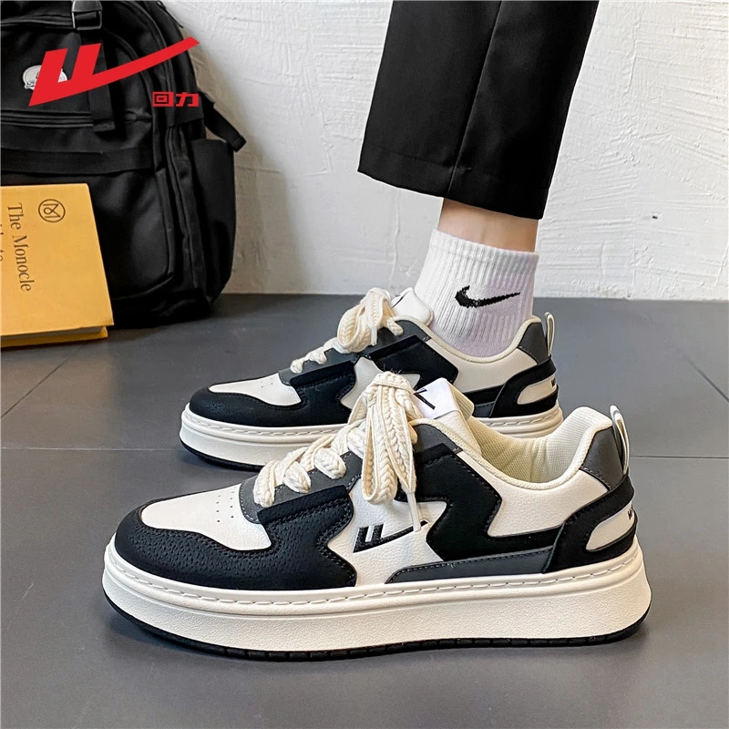 回力爆款男鞋冬季2025新款休闲板鞋ins小众原创低帮运动青年鞋子