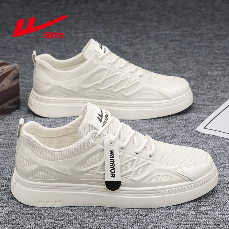 回力正品男鞋春季透气2023新款网面休闲板鞋低帮百搭运动小白潮鞋