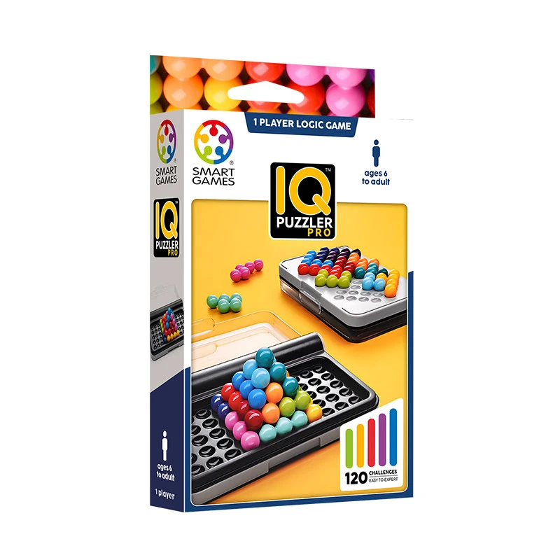 SmartGames智慧大作战6岁+专注力拼图便携益智玩具3种玩法120关