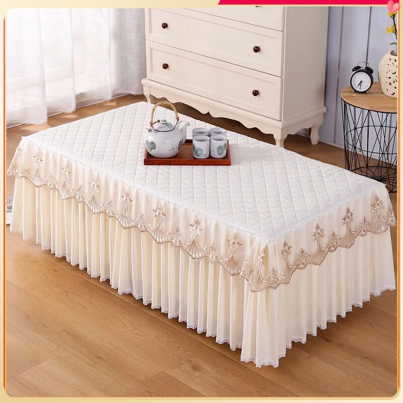 工厂茶几罩桌布茶几套防滑加厚做餐桌布艺家用客厅茶几垫防尘罩