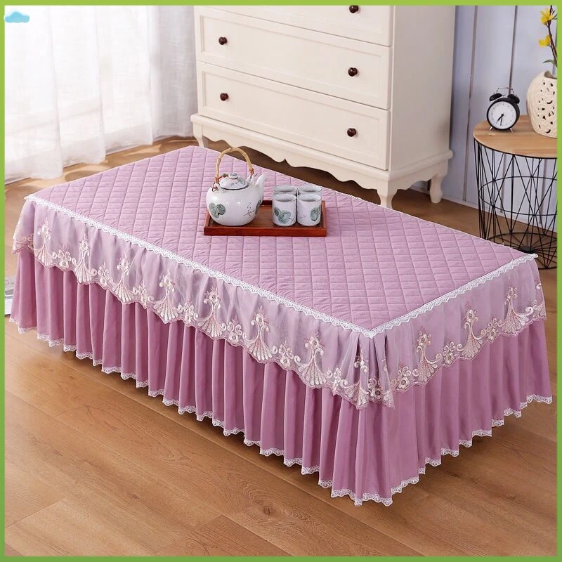 茶几罩桌布茶几套防滑加厚做餐桌布艺家用客厅茶几垫防尘罩直发