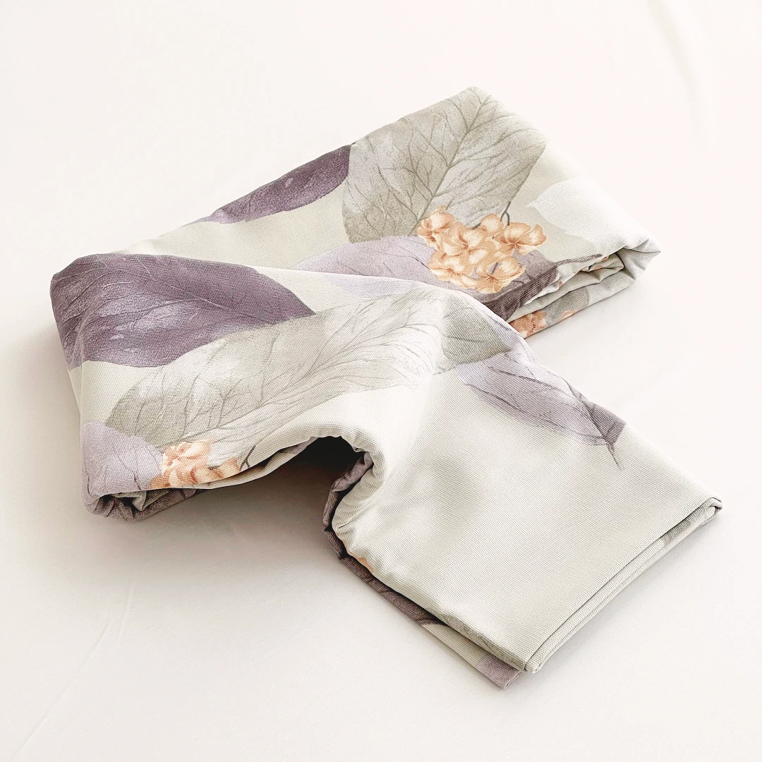 【京かわ会社】一对装加厚细纱汉麻帆布枕套50*78cm 叶梦境