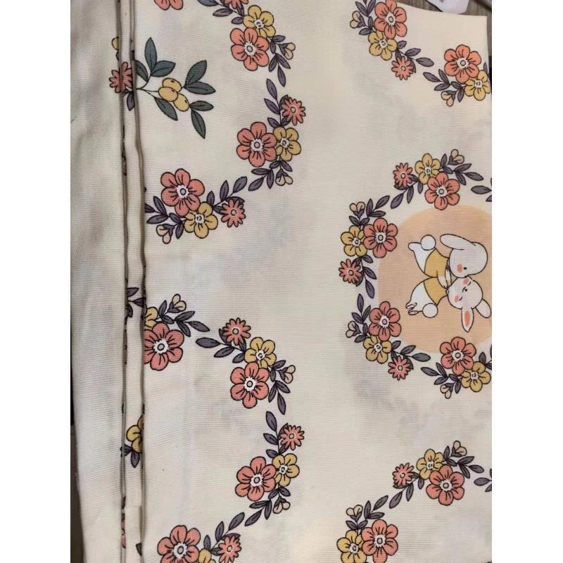 【京かわ会社】枕套50*78cm  花田小兔