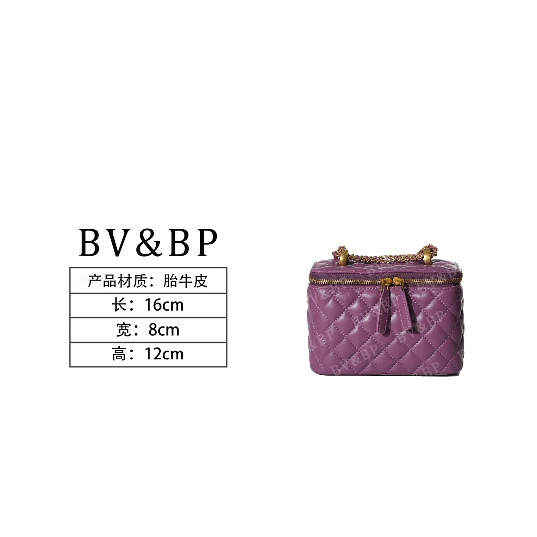 BV&BP· 原创设计 真皮高定单肩斜挎包  BV3066-紫色