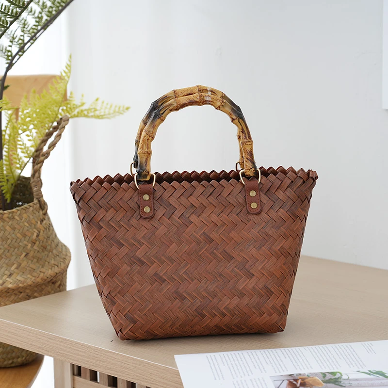 塑料编织购物篮买菜篮子手提篮野餐篮宠物篮洗浴筐洗澡整理收纳筐