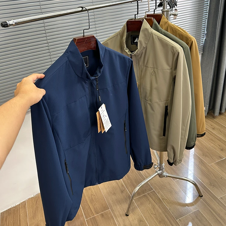 让你爱上我！热反射内里 男士立领防风多口袋夹克外套 休闲通勤