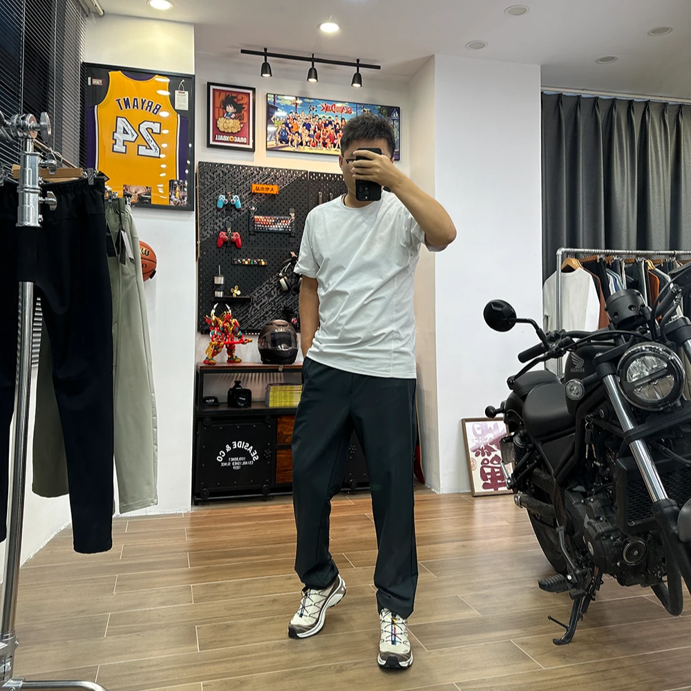 2024ss 征服者1号 巨显腿长 男士松紧腰秋季新款休闲运动户外长裤