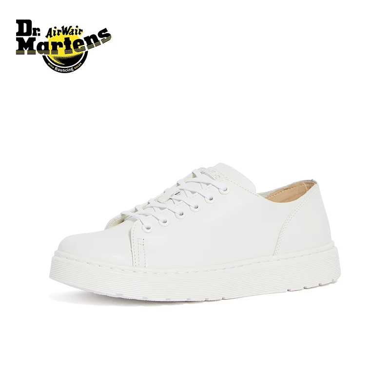 Dr.Martens Dante男女款早秋百搭经典简约小白鞋平底单鞋22127100