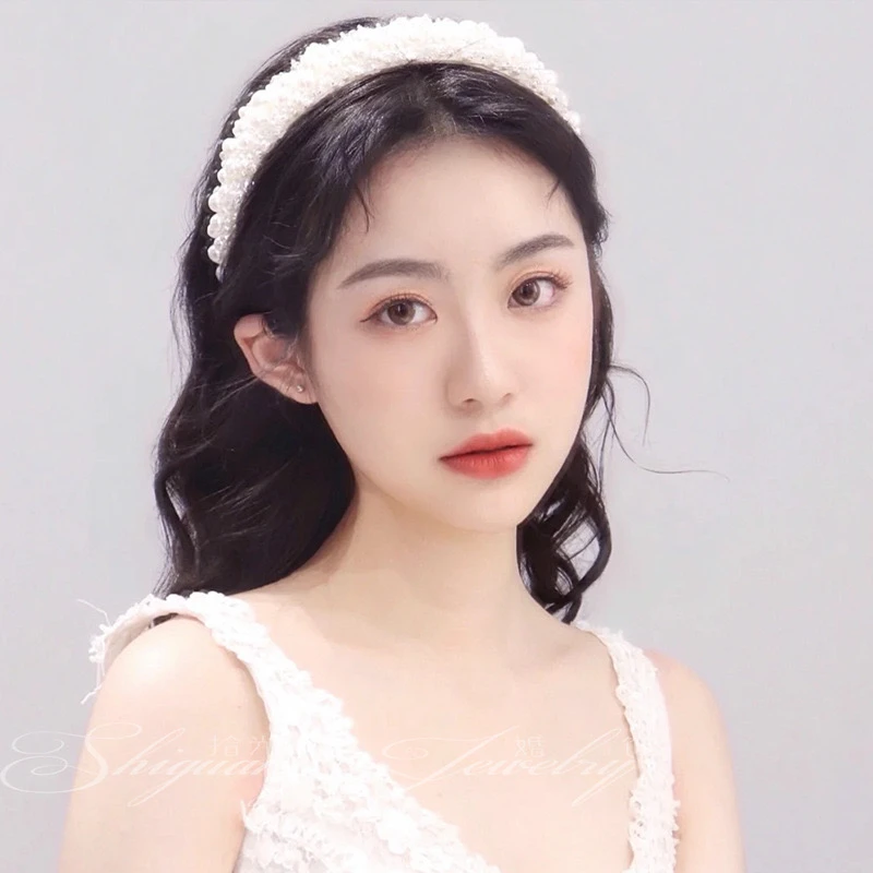 朵拉说儿童饰品气质时尚百搭简约法式巴洛克珍珠发箍小女孩头饰