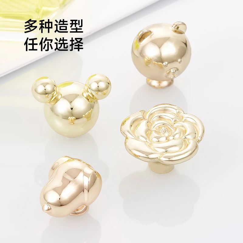 YANZAO/焱造珐琅锅钮 创意可爱造型珐琅锅顶珠锅把手