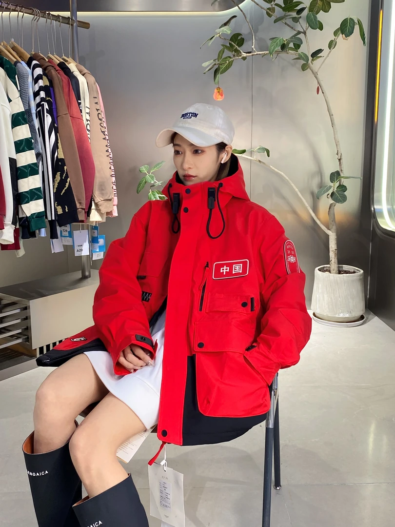 M40  陈陈棉服 中性风小众设计潮牌买手店 JKC6607 G226