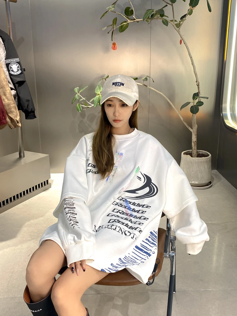 A35-A36  陈陈卫衣 中性风小众设计潮牌卫衣  WY1811 G212