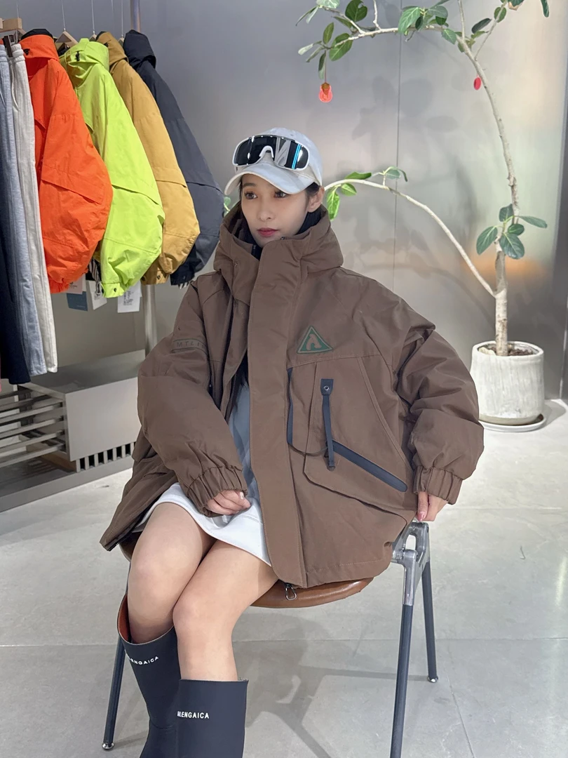 Y07-Y08 陈陈羽绒 百搭保暖潮牌羽服男女同款 YR21636 G166