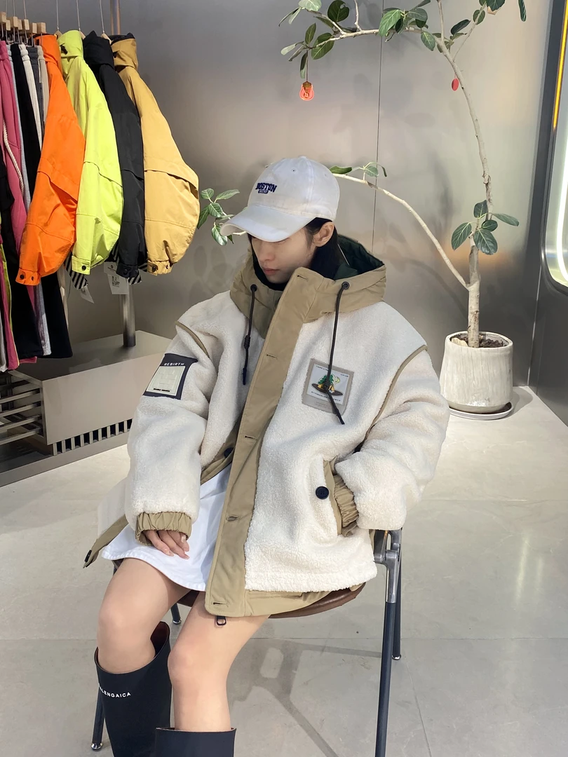 F10-F11  陈陈棉服 非标羽 百搭保暖潮牌买手店 YRMR23816 G166