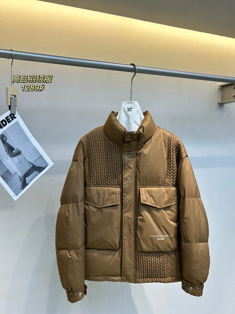 908  陈陈90羽绒 百搭保暖潮牌羽绒服男女同款 YR1289 G212