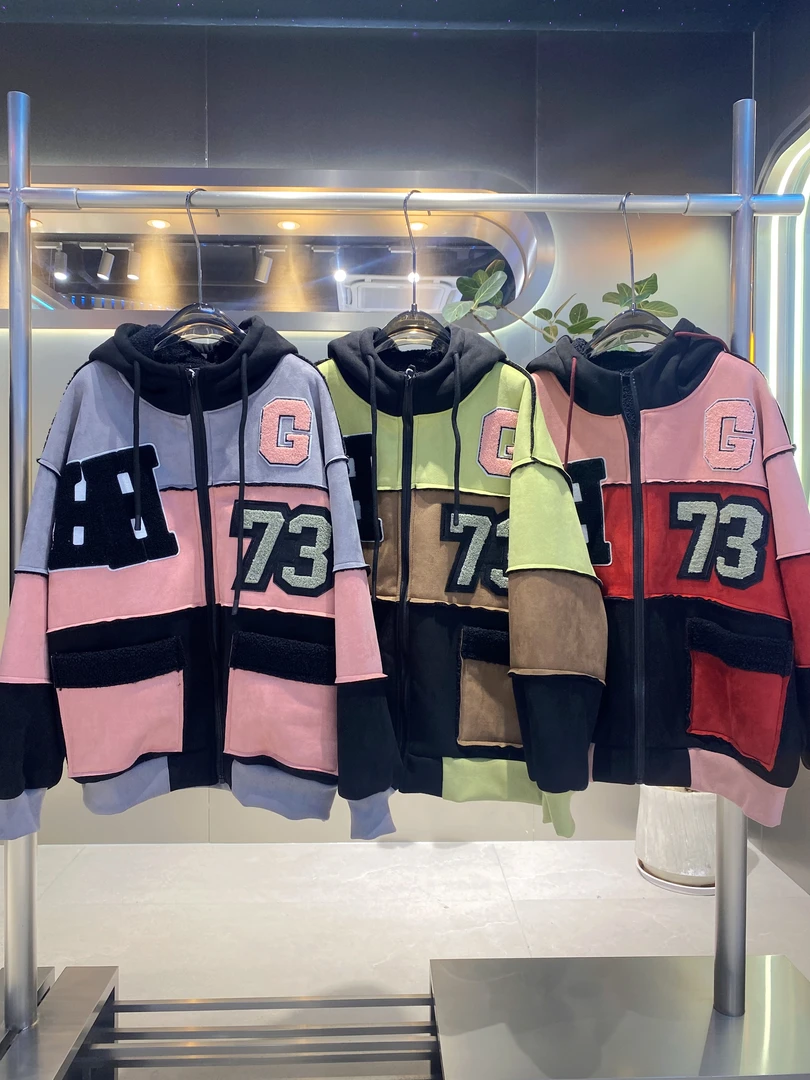 J03-J04-J05  陈陈加绒夹克 中性风小众设计潮牌 JK24535 G216