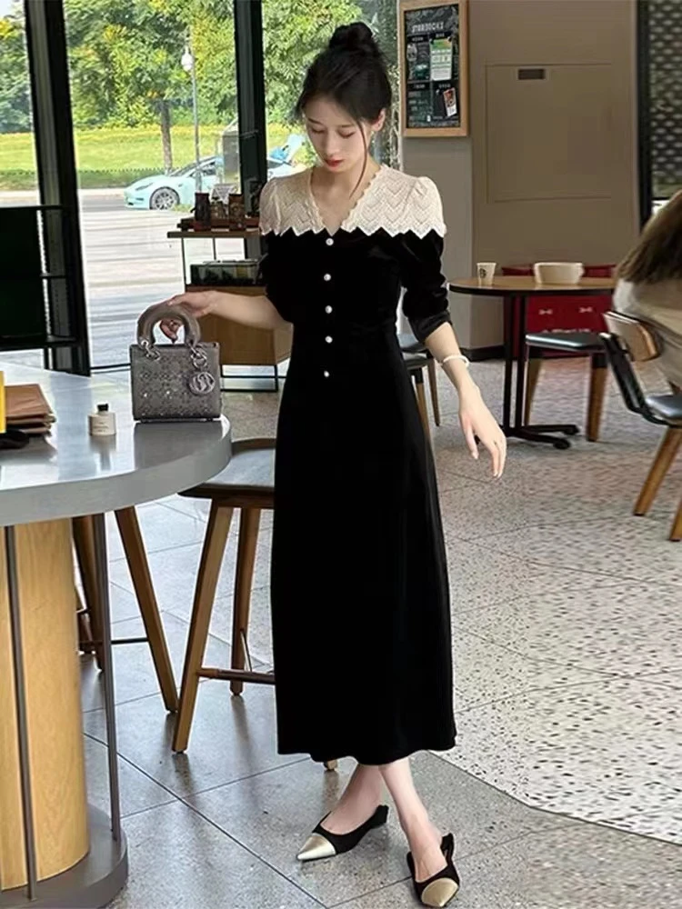 【01-50编码点这里】秋冬显瘦连衣裙外套毛衣！直播间下单