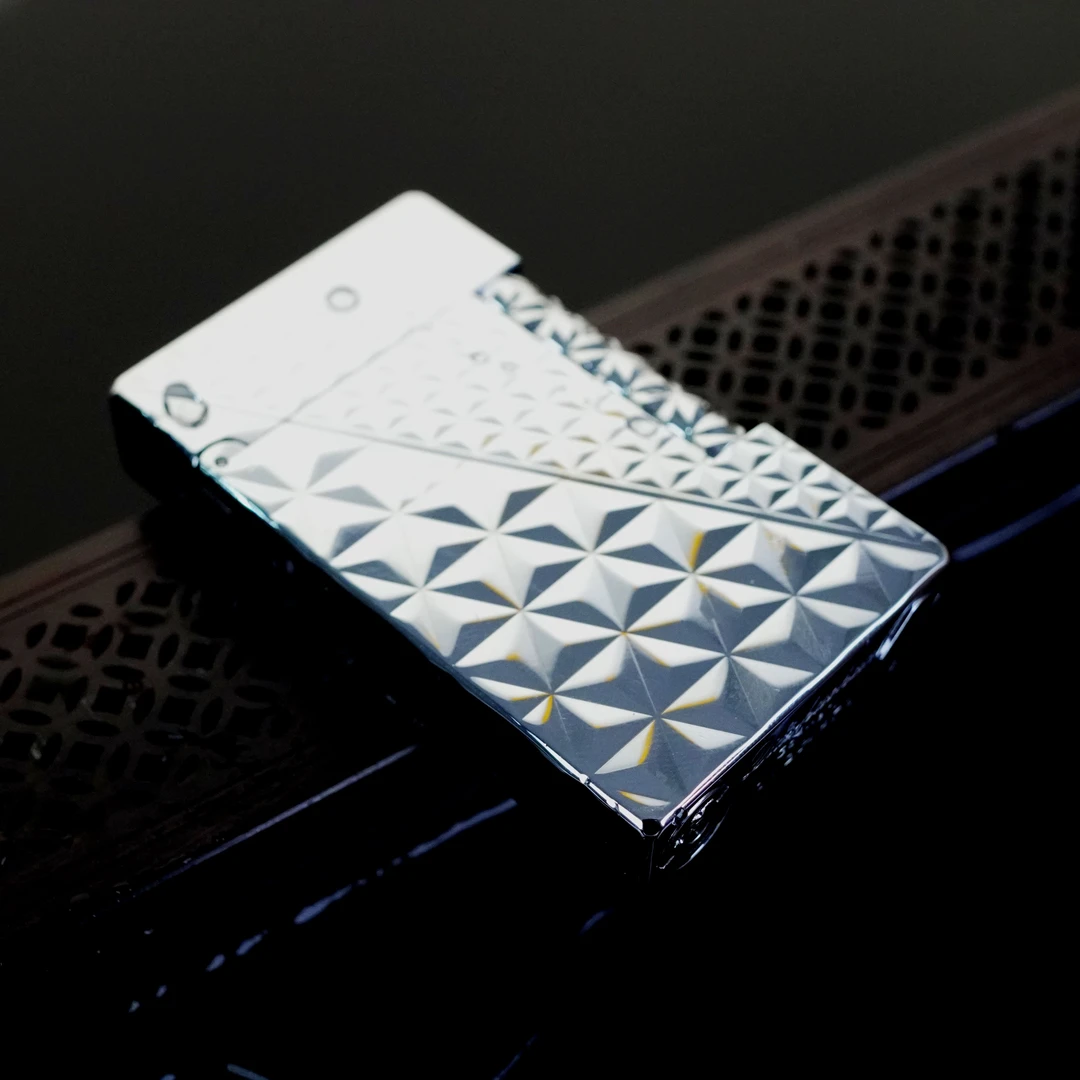 千火花 切割线 银色 朗声 打火机