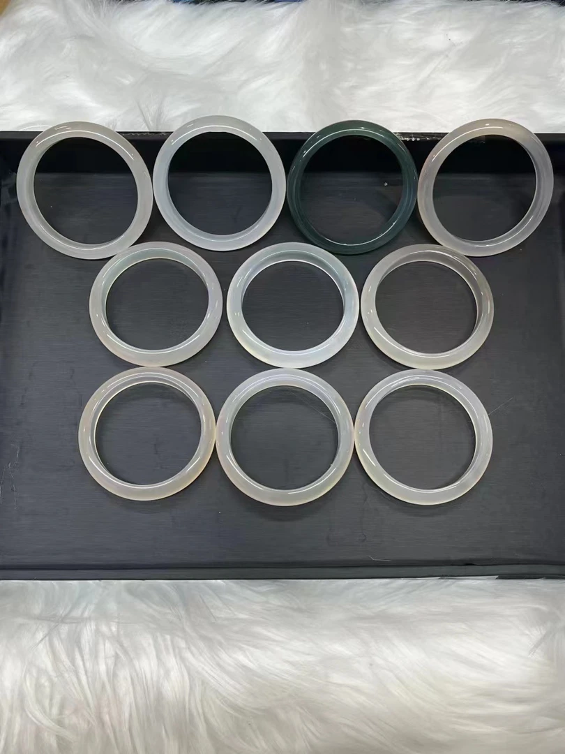 3号链接百搭时尚高冰玛瑙手镯