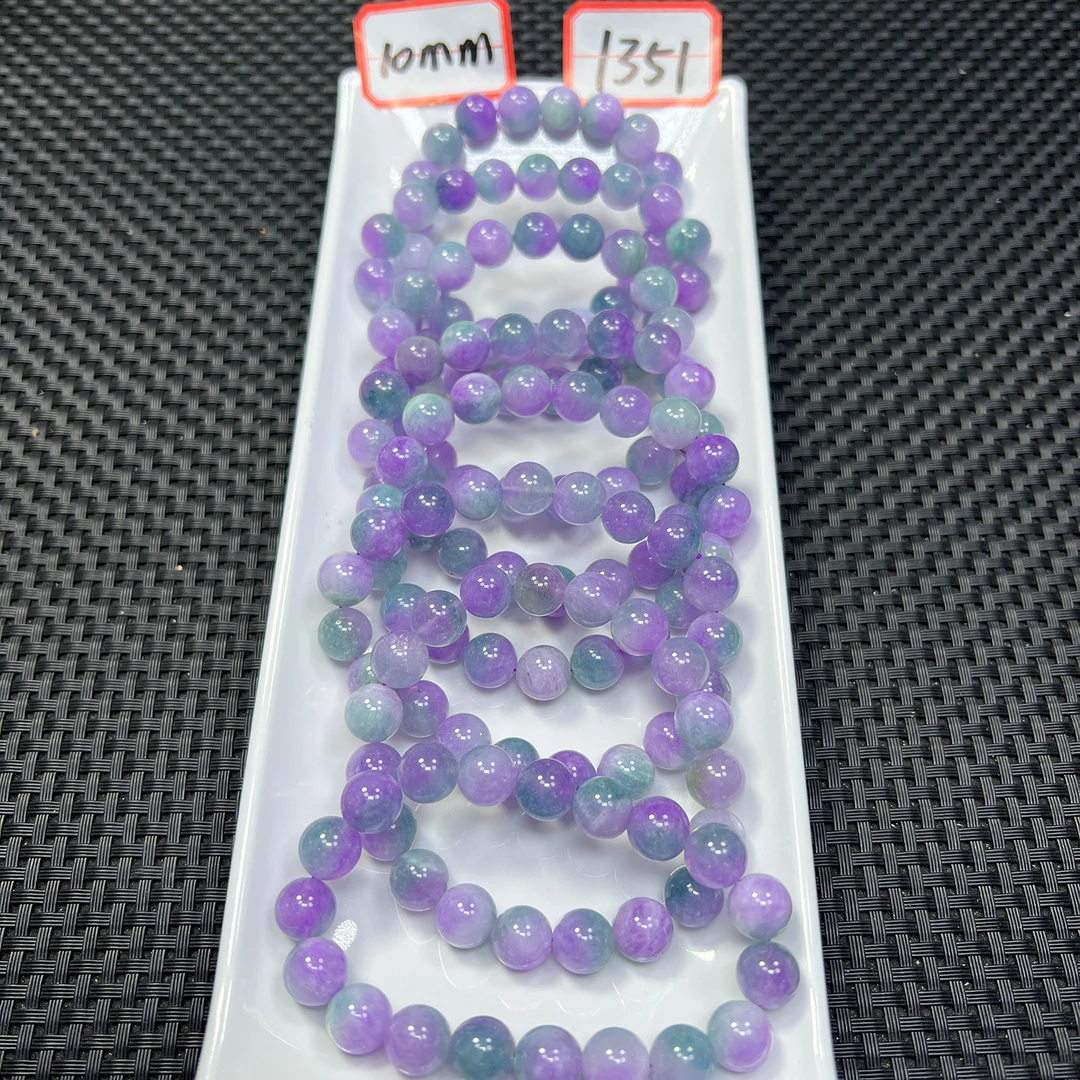 浓郁紫蓝春彩10mm手串发一条88B08