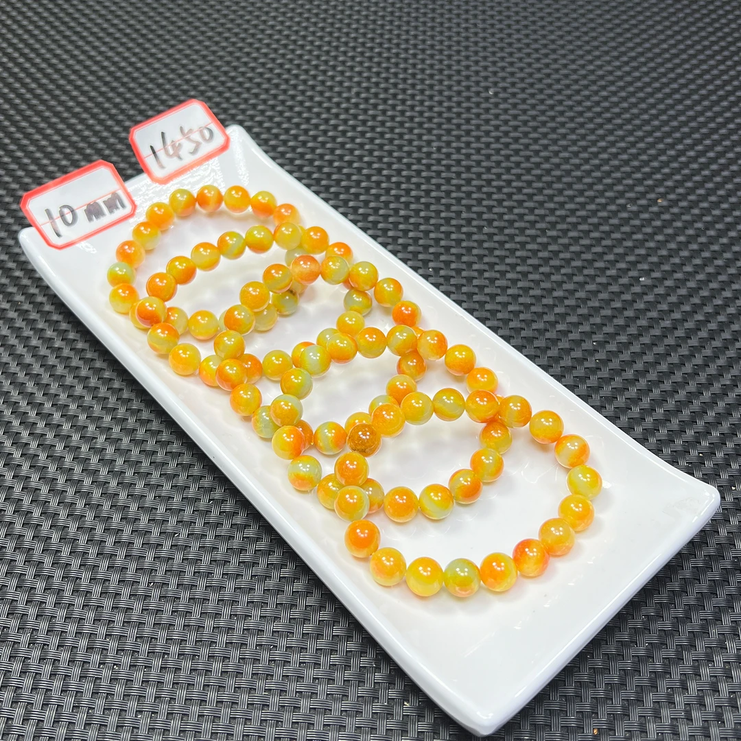 彩虹衫衫微瑕10mm手串发一条8B44