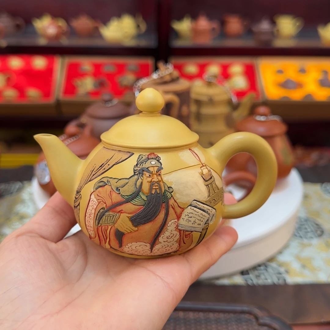 【闪购商品】段泥茶壶文关公段泥