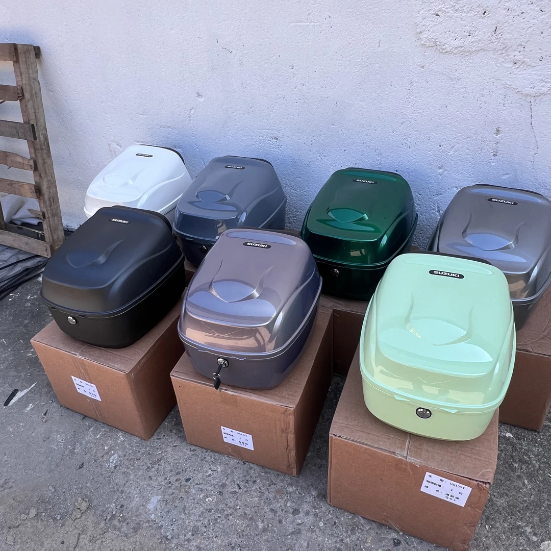 适用轻骑铃木US125复古尾箱