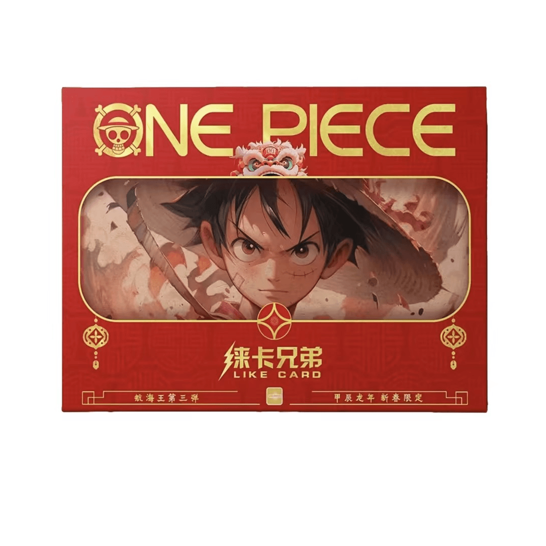 拆盒 徕卡 国卡二创航海王第3弹 龙年特辑收藏卡牌盲盒（默认待拆）