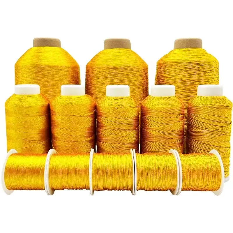 金线银线diy材料手工缠绕线流苏扫把金丝线