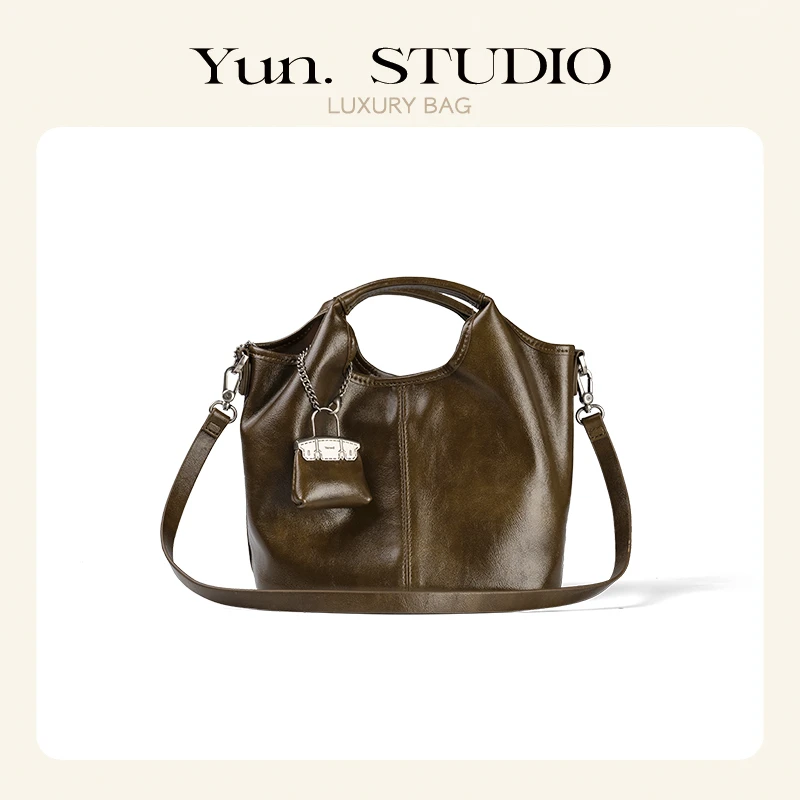 2064 【净影】张小云 原创设计复古禅意手提腋下斜挎包  #6182