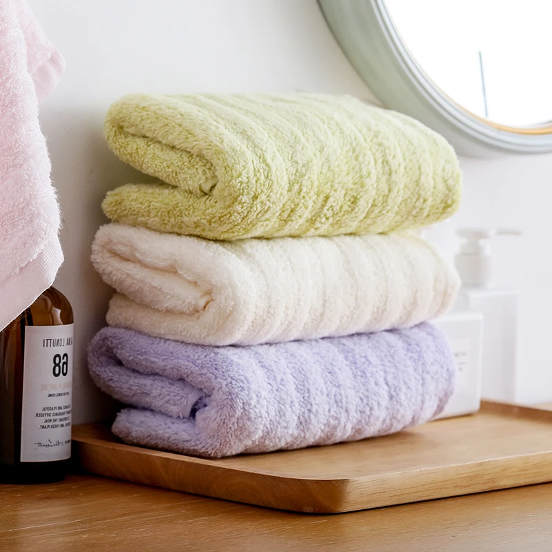 UCHINO/内野无捻蓬松柔软面巾全棉加厚毛巾吸水