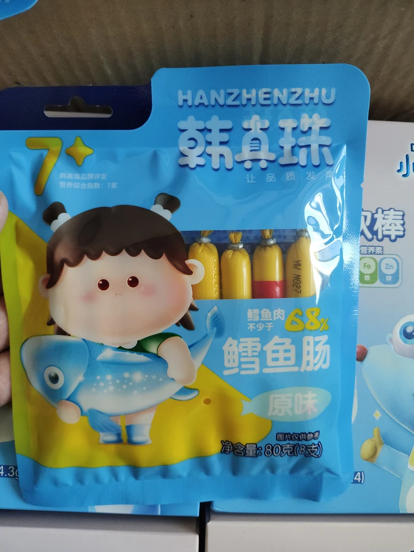 韩/真/珠鳕鱼肠80g