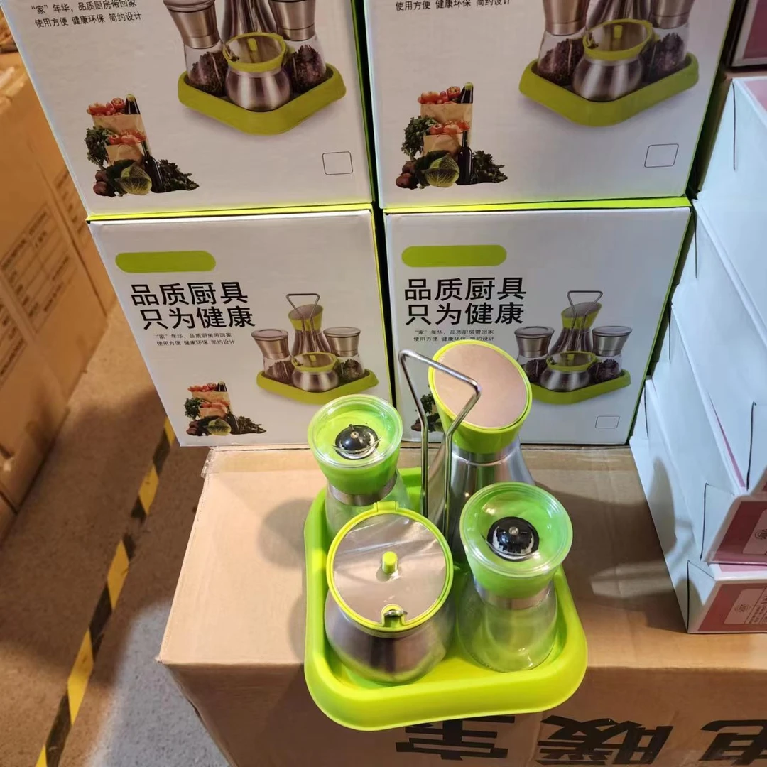 XP304不锈钢调料罐套装