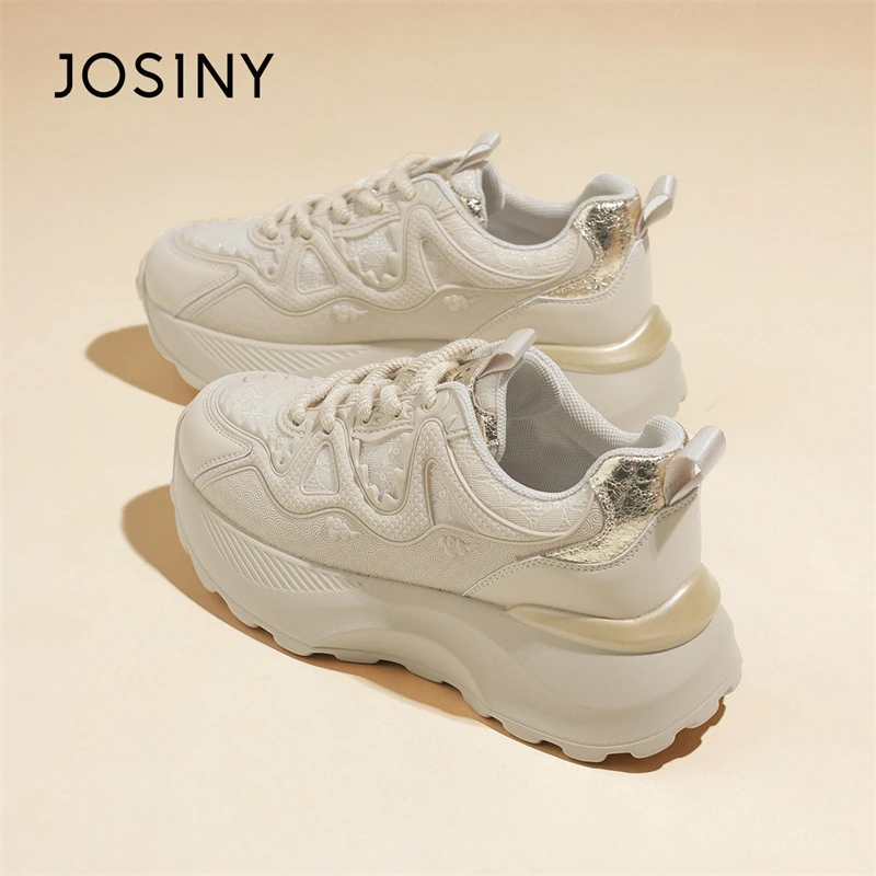 卓诗尼老爹鞋女2024年春季新款百搭厚底阿甘鞋休闲运动爆款女鞋子