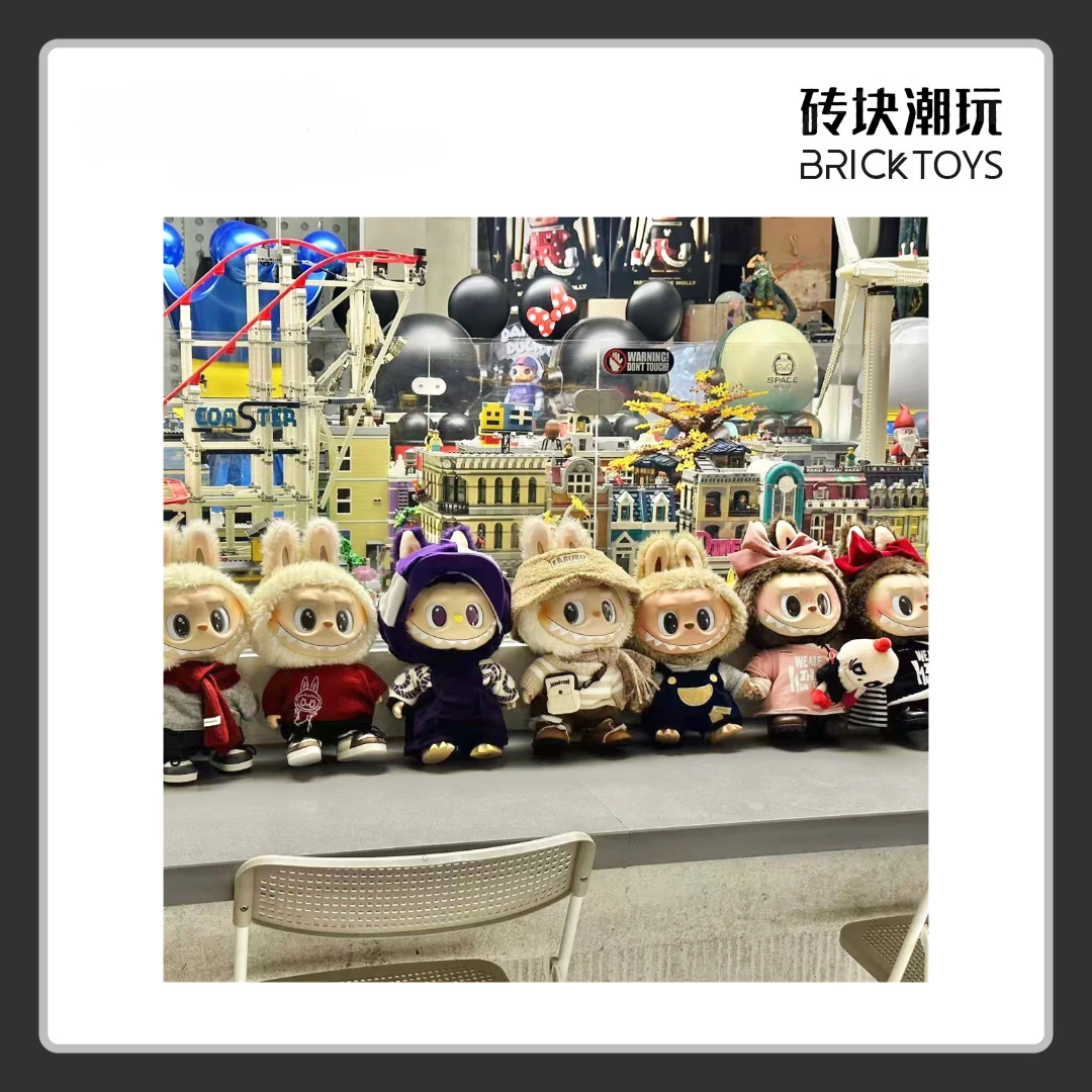 【拆检合集】正品拉布布 Labubu 搪胶大娃 毛绒挂件 潮玩摆件