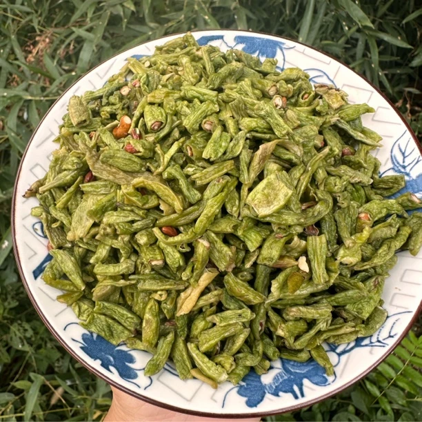 南县美食农家青卜豆角湖南特产坛子菜腌豆角腌缸豆500克