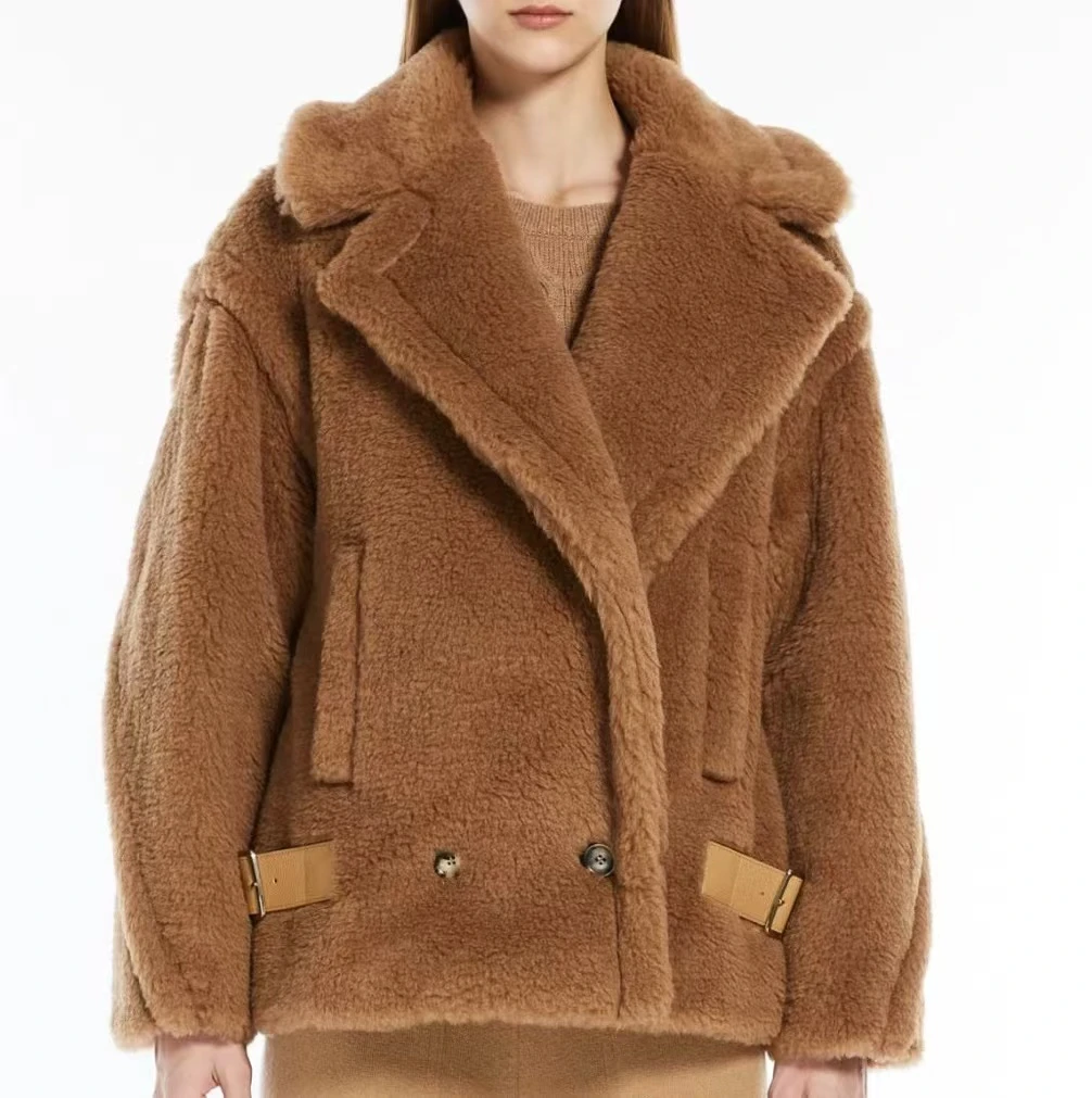 未使用 MaxMara 主线 Vanadio 25秋冬新款机车款短款泰迪