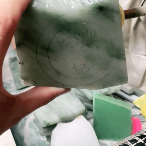定制石英质玉沉***s手镯56圈口