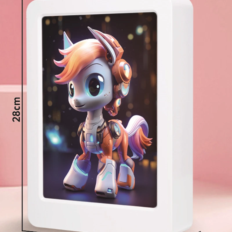 DIY制作3D氛围夜灯音乐立体画亚克力保护触摸相框摆件男女孩礼物