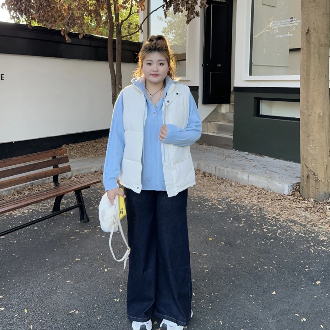 【洋开心】v领衣女秋冬装慵懒风宽松显瘦气质百搭长袖针织衫