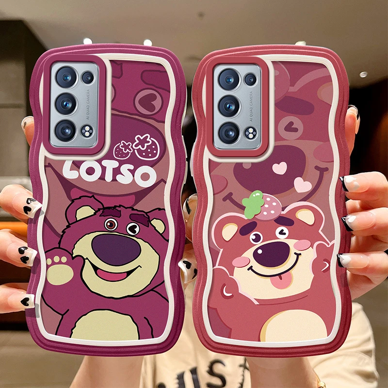 适用OPPO Reno6Pro+手机壳日韩少女款penm00全包防摔软壳opopreno
