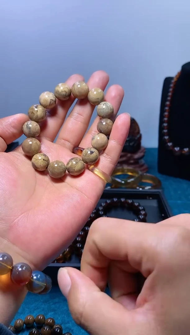 【闪购商品】琥珀颈饰未镶嵌ds1687根珀单15多样性发货拍一发一