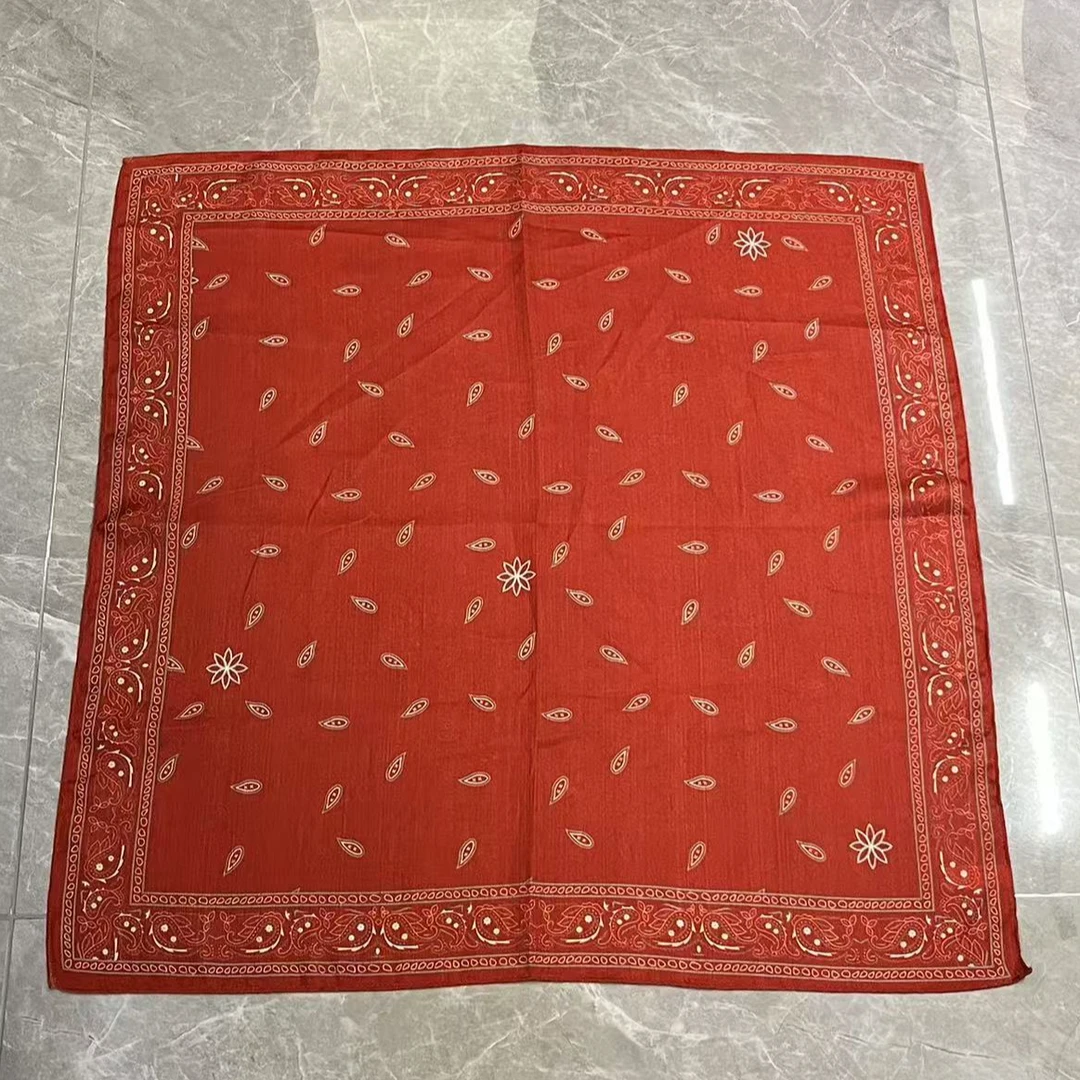 （小腰果）新款方巾65*65左右围巾