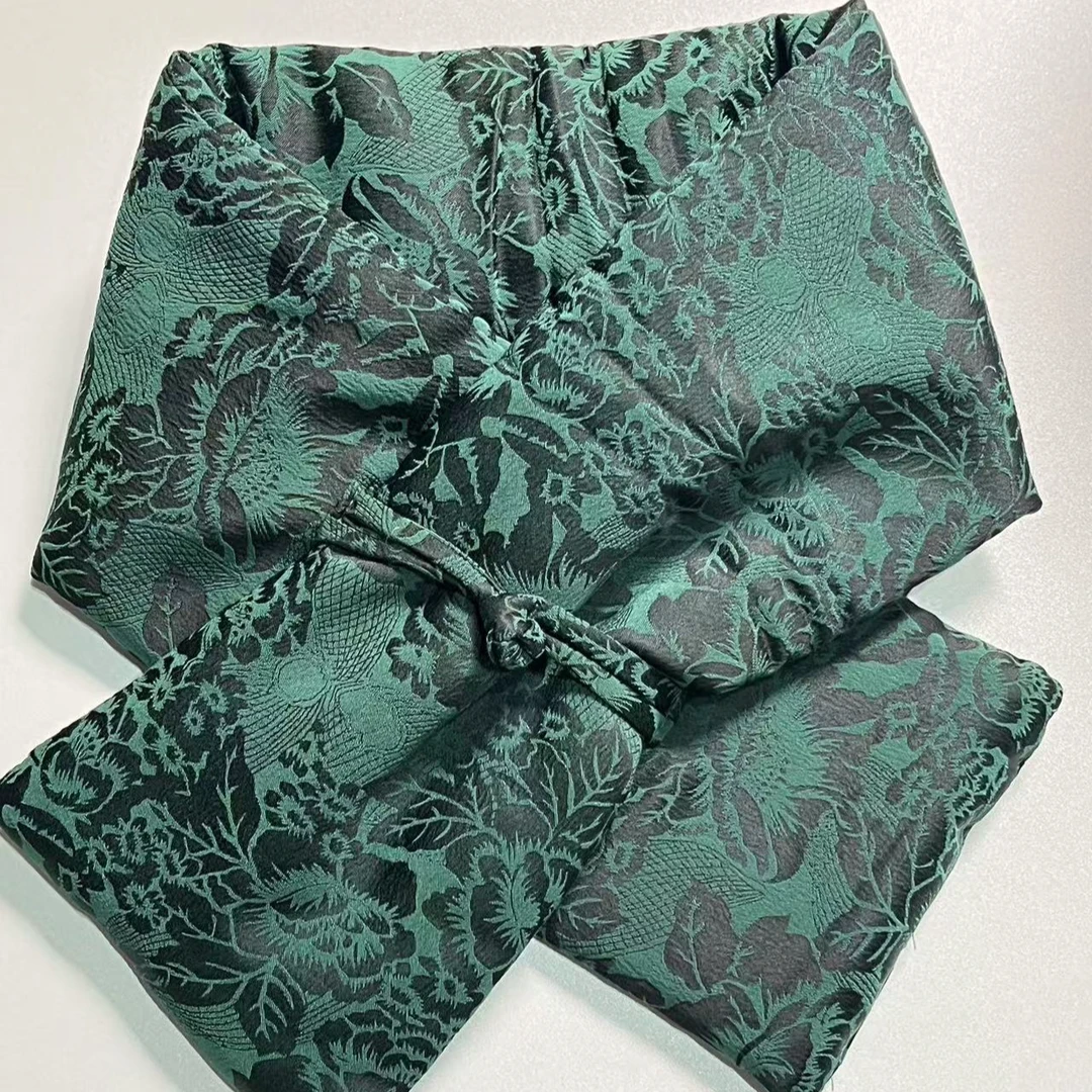 秋冬新款（暗花绿色）围巾88*14脖套