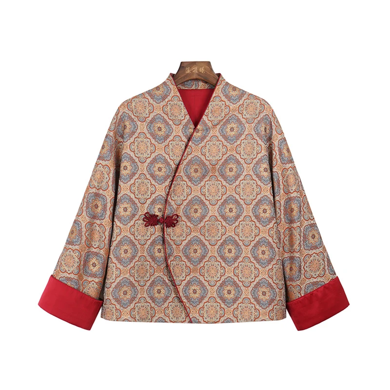 苏地宋锦（西楼锦华外套）新中式国风宋锦外套上衣百搭春秋Y24A004