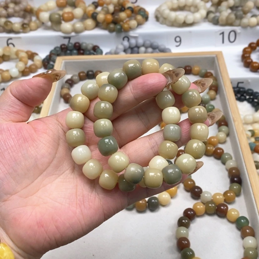 【闪购商品】白玉菩提手串鱼*?