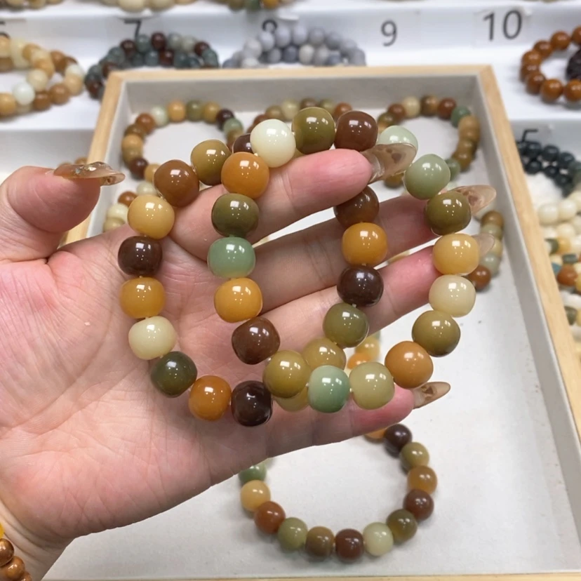 【闪购商品】白玉菩提手串山***?