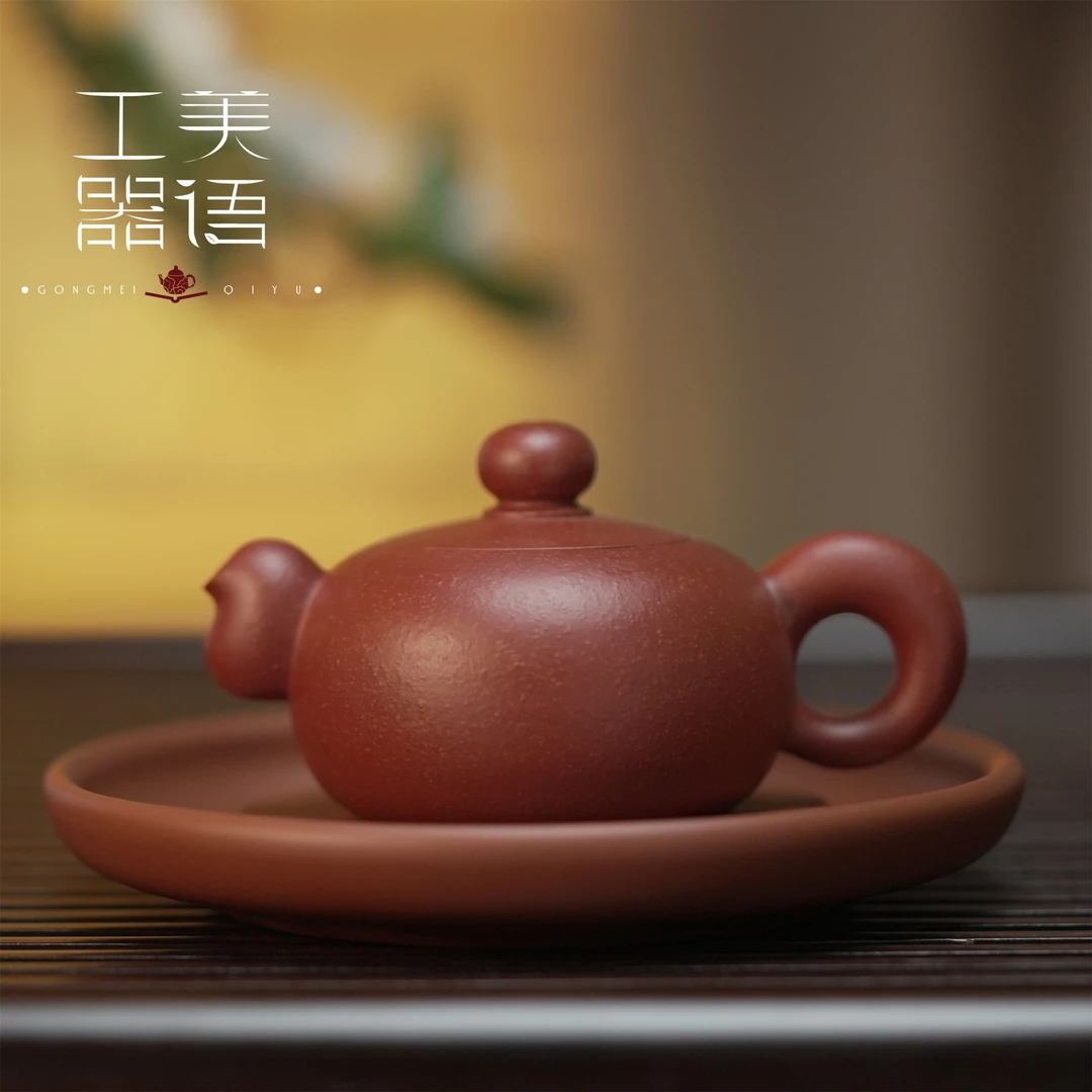 器语【贵妃】吴佩姬亲工潮州手拉壶纯手工泡茶壶家用茶具