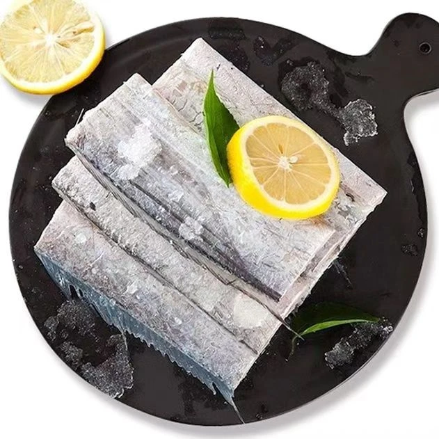 渤海湾无冰带鱼段去头去尾 400克*5包9-11段/包 冷链